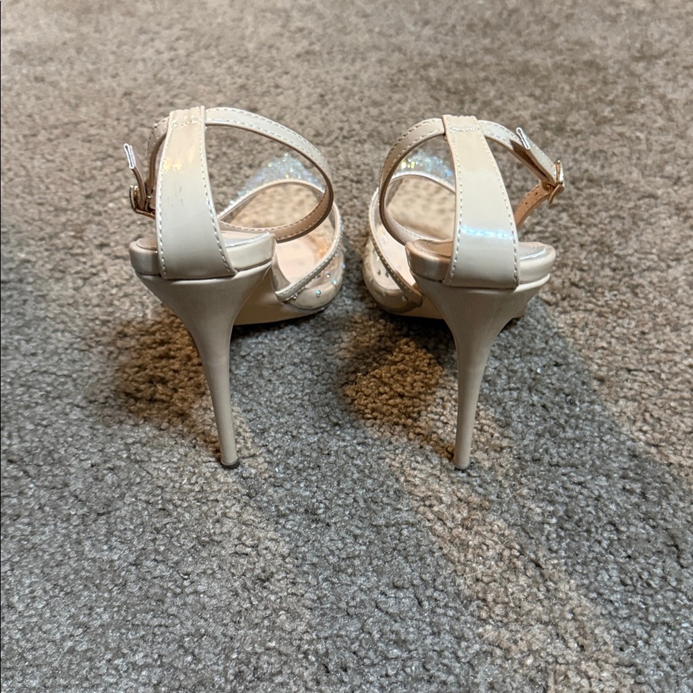 Lulu’s Rhinestone Heels - Picture 4 of 6